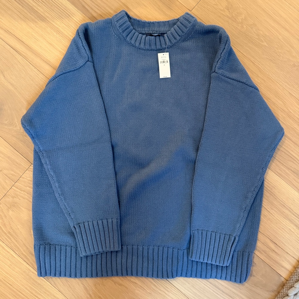 NEW Oversized Blue Sweater